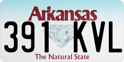 AR license plate 391KVL