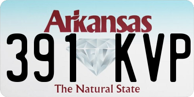 AR license plate 391KVP