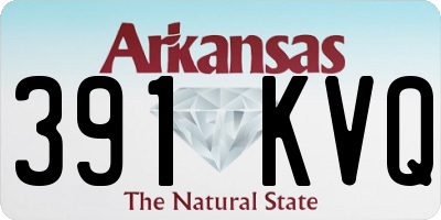 AR license plate 391KVQ