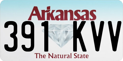 AR license plate 391KVV