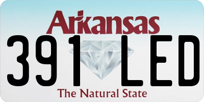 AR license plate 391LED