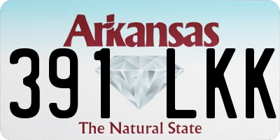 AR license plate 391LKK
