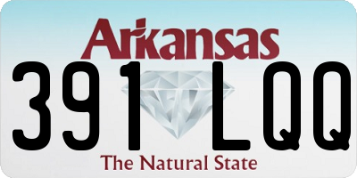 AR license plate 391LQQ
