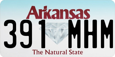 AR license plate 391MHM