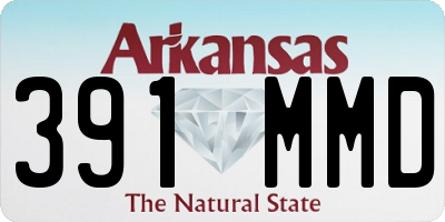 AR license plate 391MMD