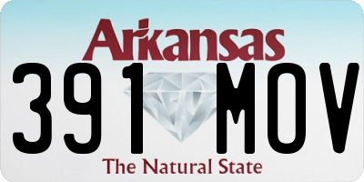 AR license plate 391MOV