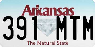 AR license plate 391MTM