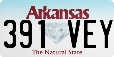 AR license plate 391VEY
