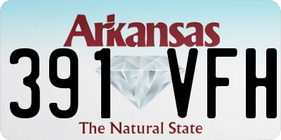 AR license plate 391VFH