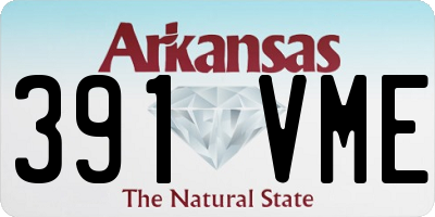AR license plate 391VME