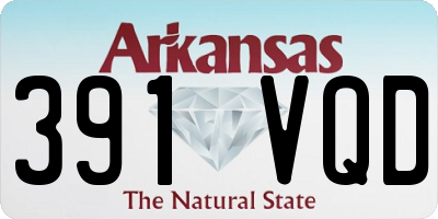 AR license plate 391VQD