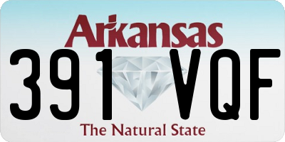 AR license plate 391VQF
