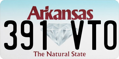 AR license plate 391VTO