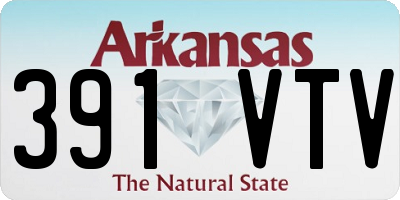 AR license plate 391VTV