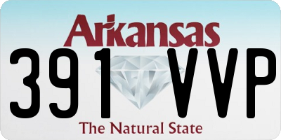 AR license plate 391VVP