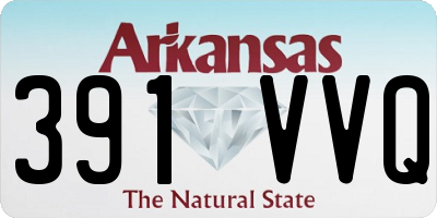 AR license plate 391VVQ