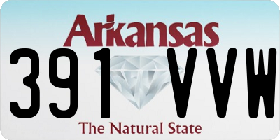 AR license plate 391VVW
