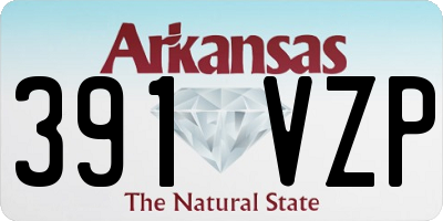 AR license plate 391VZP