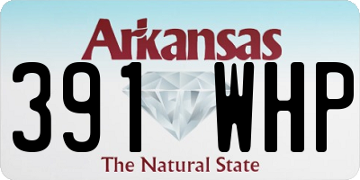 AR license plate 391WHP