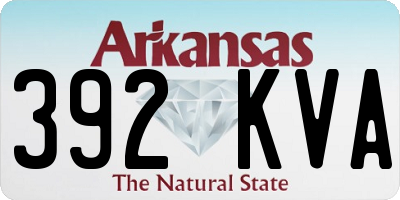 AR license plate 392KVA