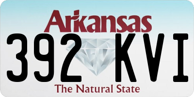 AR license plate 392KVI