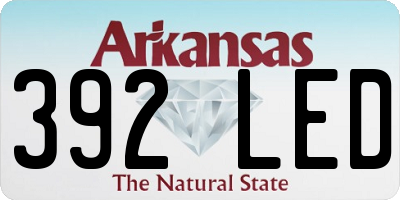 AR license plate 392LED
