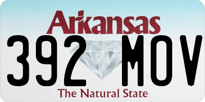 AR license plate 392MOV