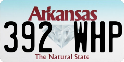 AR license plate 392WHP