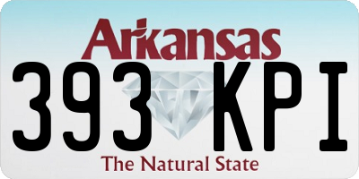 AR license plate 393KPI