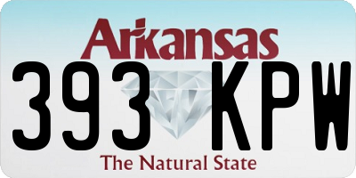 AR license plate 393KPW