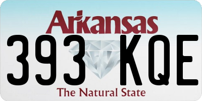 AR license plate 393KQE