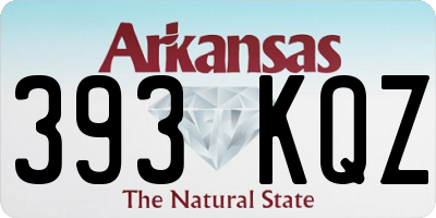 AR license plate 393KQZ