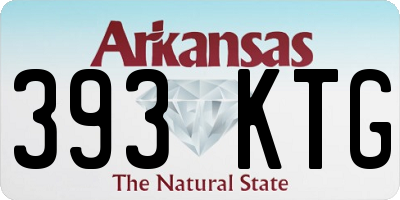 AR license plate 393KTG