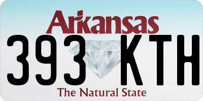AR license plate 393KTH