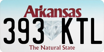 AR license plate 393KTL