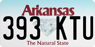 AR license plate 393KTU