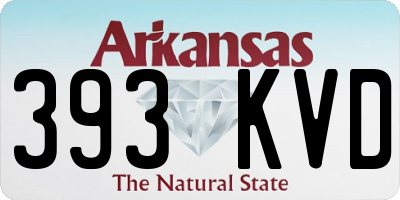 AR license plate 393KVD