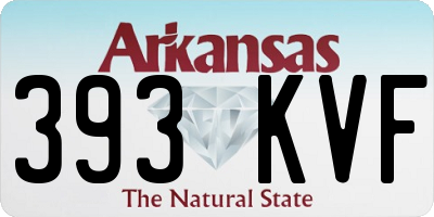 AR license plate 393KVF