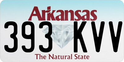 AR license plate 393KVV