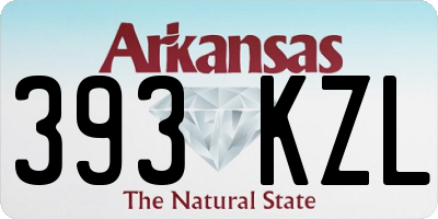 AR license plate 393KZL