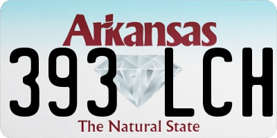 AR license plate 393LCH
