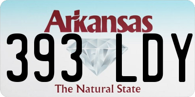 AR license plate 393LDY