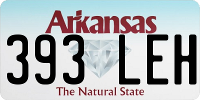 AR license plate 393LEH