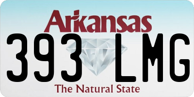 AR license plate 393LMG