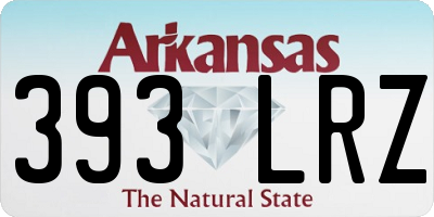 AR license plate 393LRZ