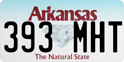 AR license plate 393MHT