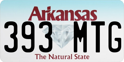 AR license plate 393MTG