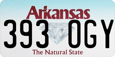 AR license plate 393OGY