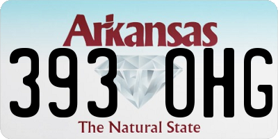 AR license plate 393OHG