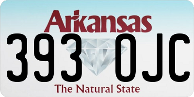 AR license plate 393OJC